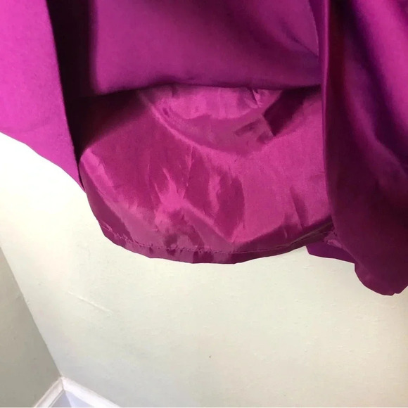 Vintage Sandra Ow-Wing for N.R.1 Magenta Skirt Size 10 - Picture 6 of 6